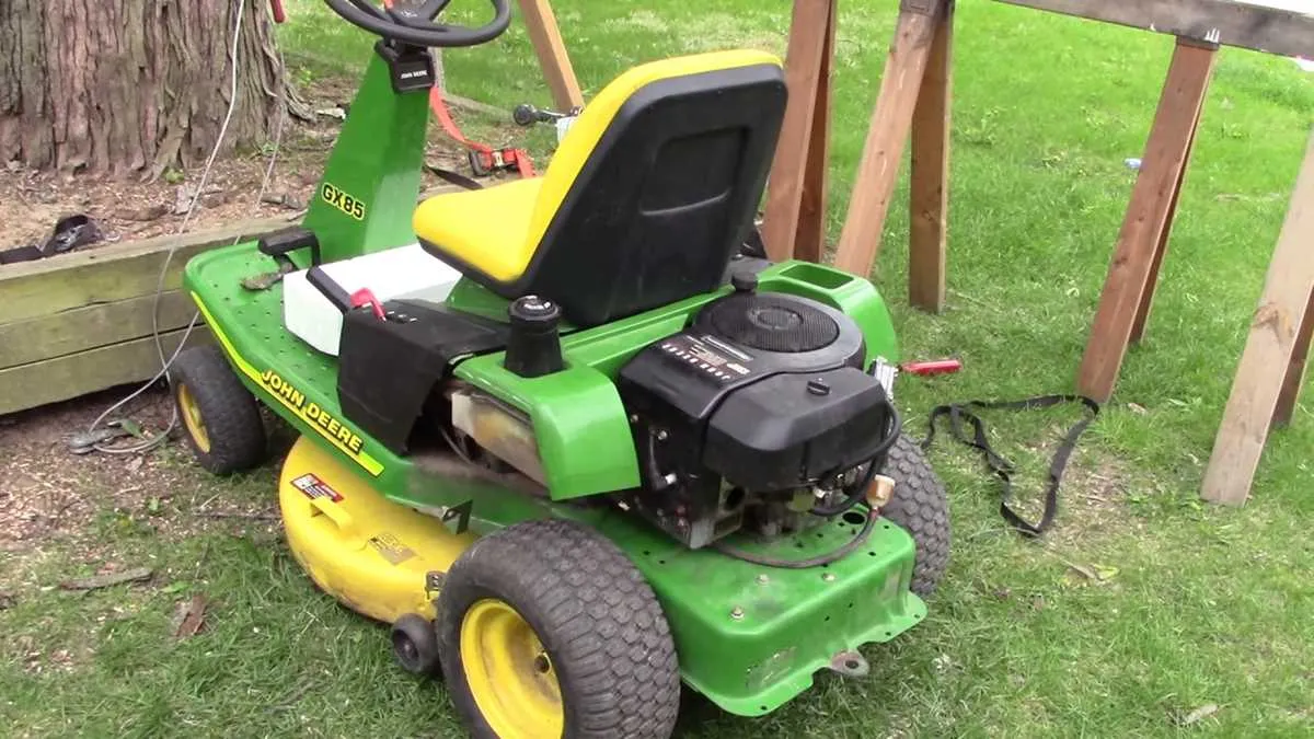 john deere gx85 specs