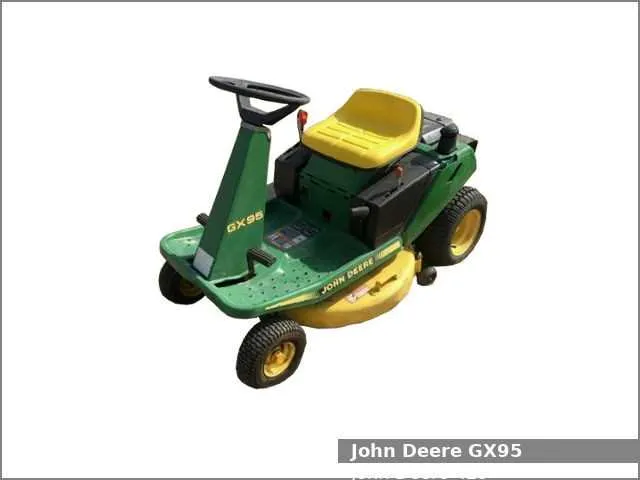 john deere gx95 specs