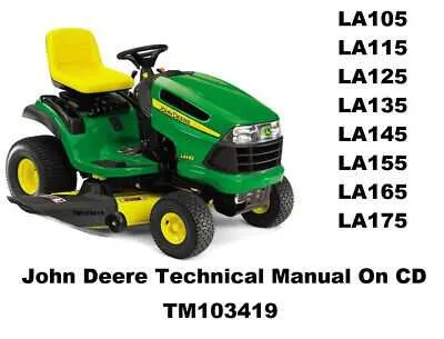 john deere l115 specs