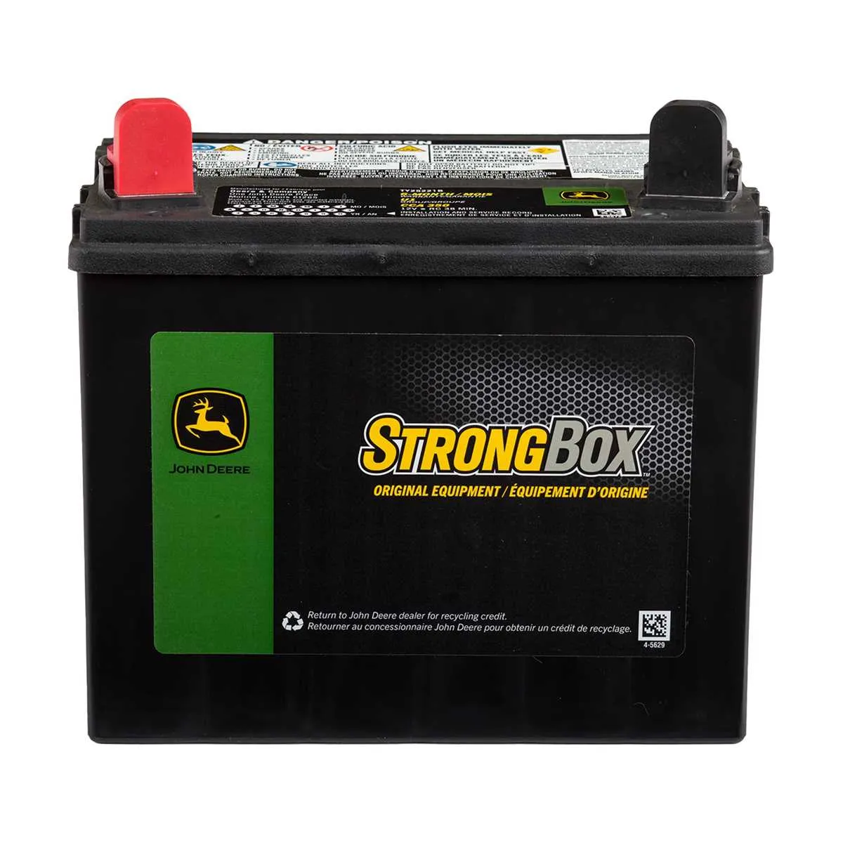 john deere l120 battery specs