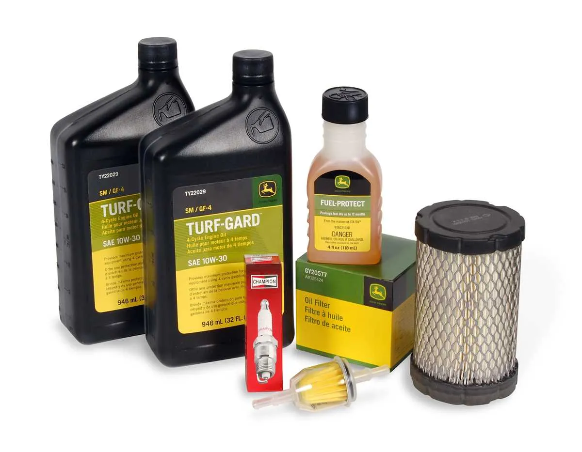 john deere la115 oil specs