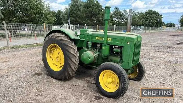 john deere model d specs