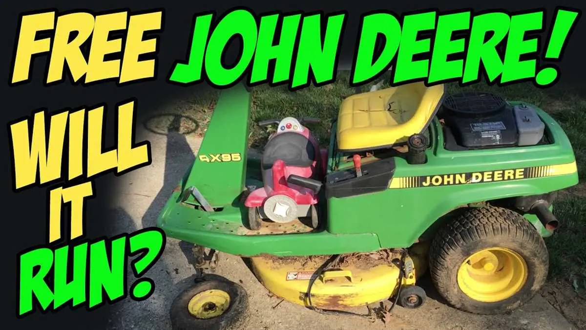 john deere rx95 riding mower specs