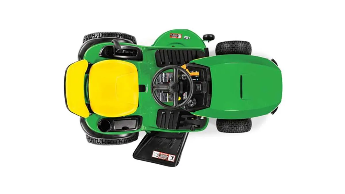 john deere s130 vs john deere s120 lawn tractor specs