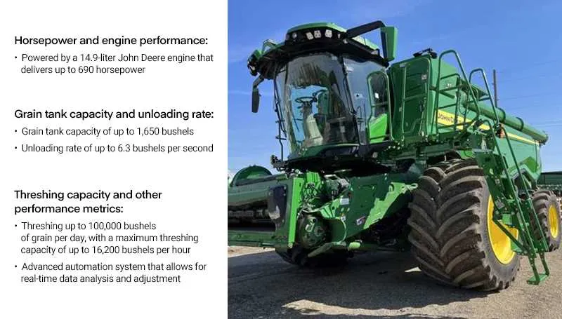 john deere s680 specs