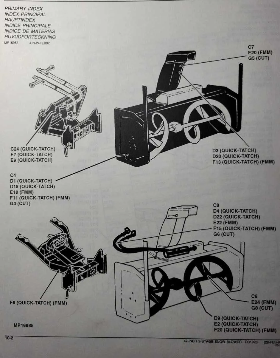 john deere snow thrower p826h specs john deere snow thrower p826h specs