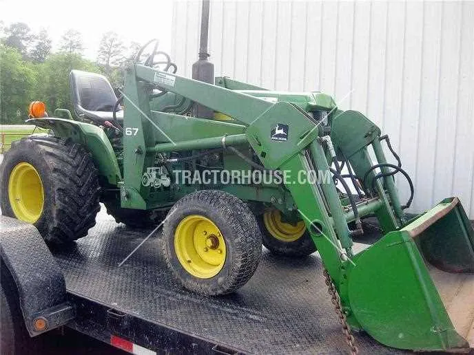 john deere tractor 650 with front loader specs