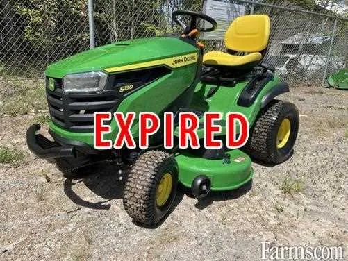john deere tractor mower s130 specs