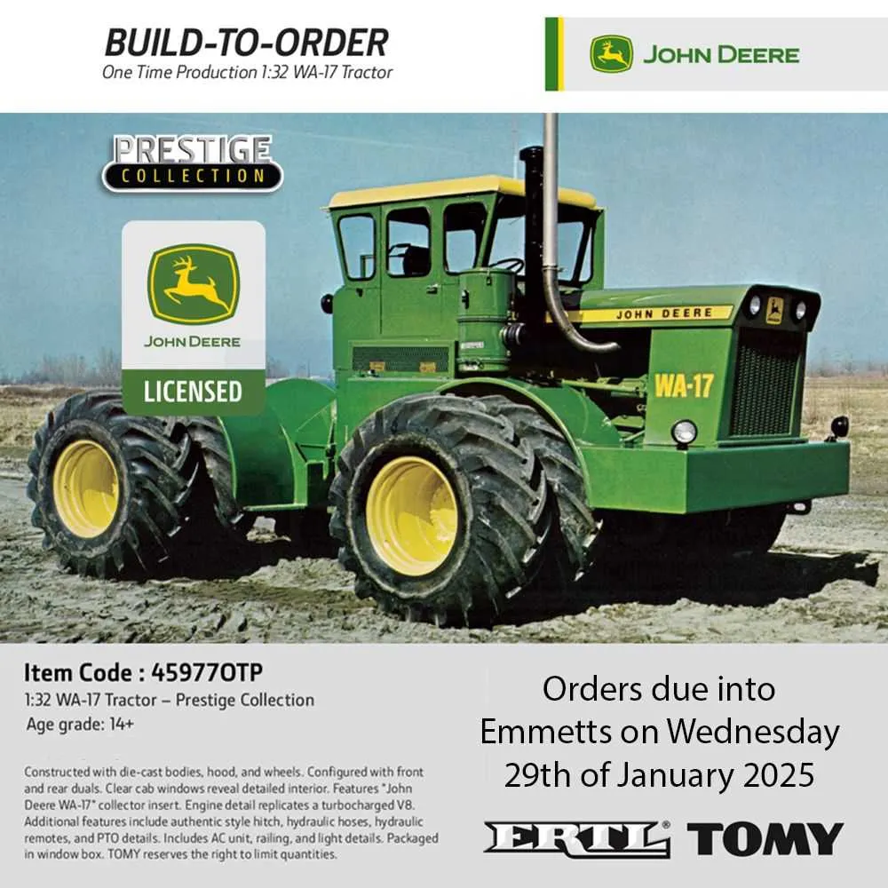 john deere wa 17 specs