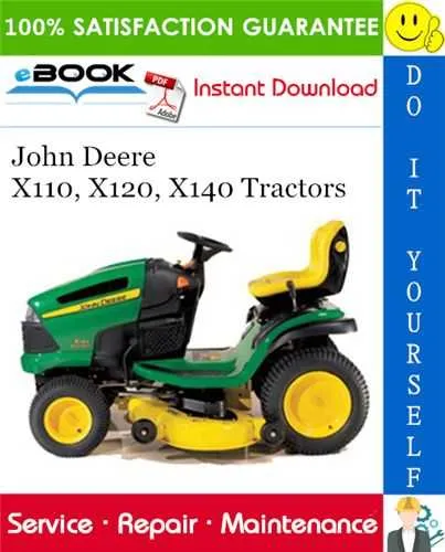 john deere x110 specs