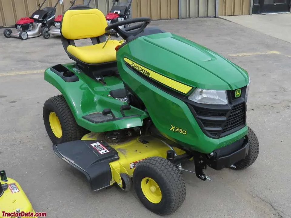 john deere x330 specs