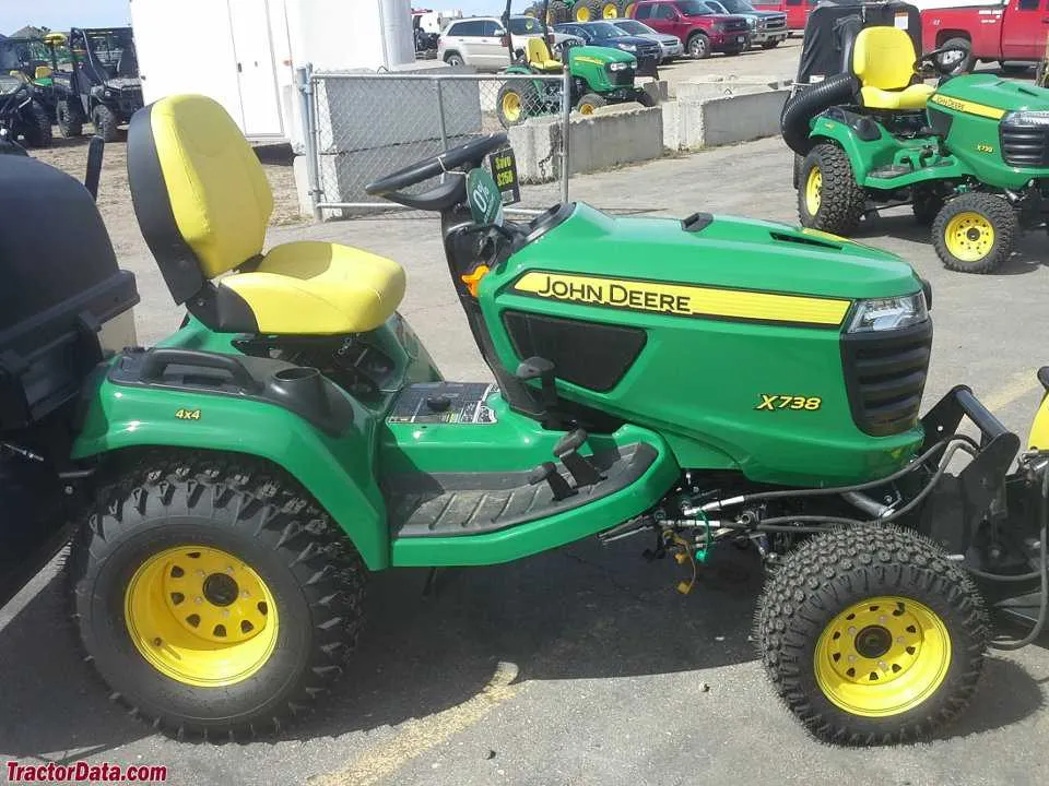 john deere x538 spec