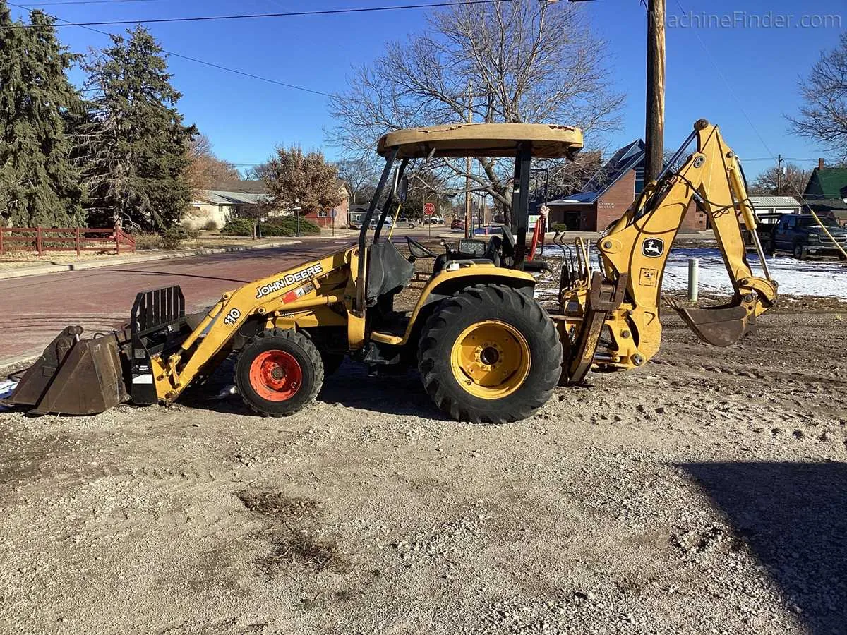 john deere 110 4x4 backhoe specs