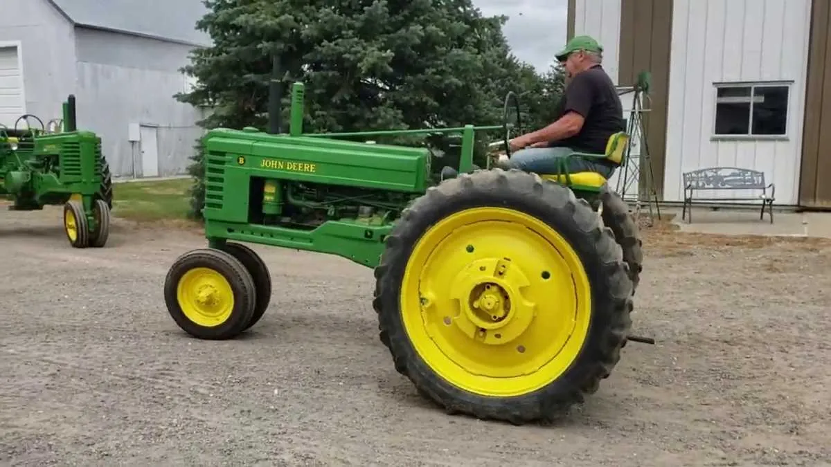 john deere model b tractor specs