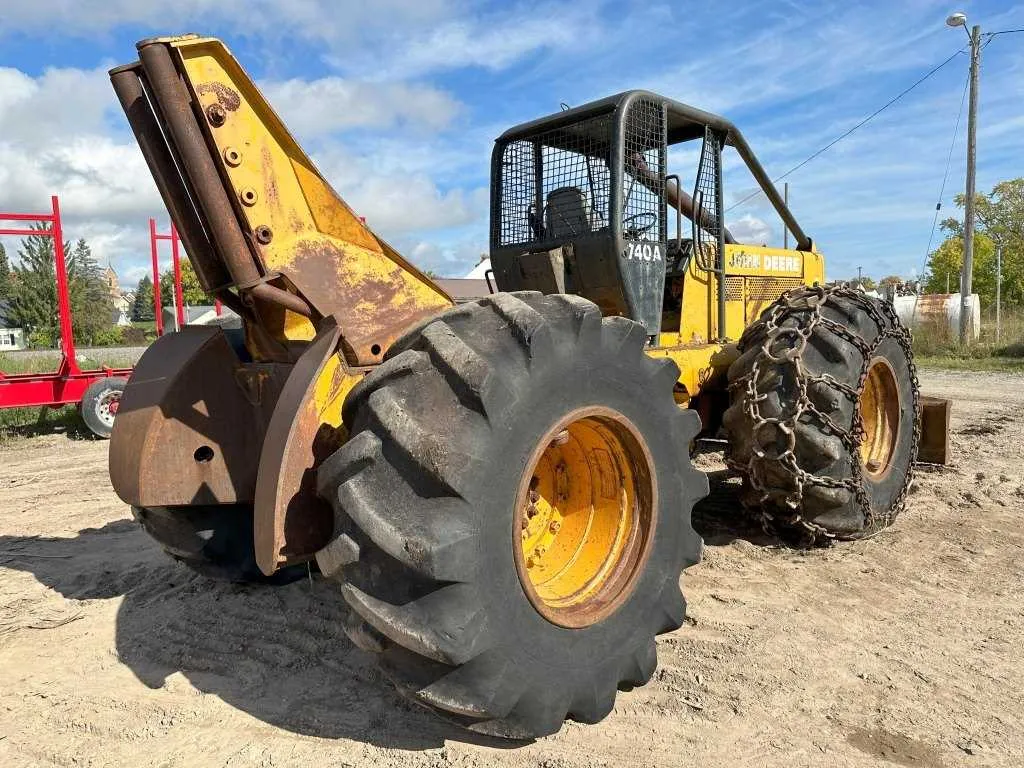 john deere 740 skidder specs