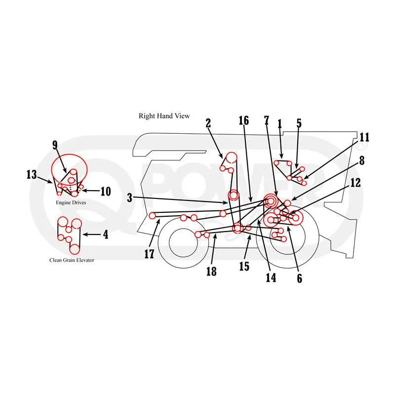 john deere 6600 combine diesel engine specs