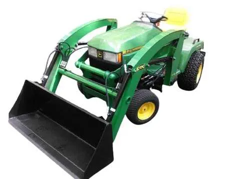 john deere 425 all wheel steer specs