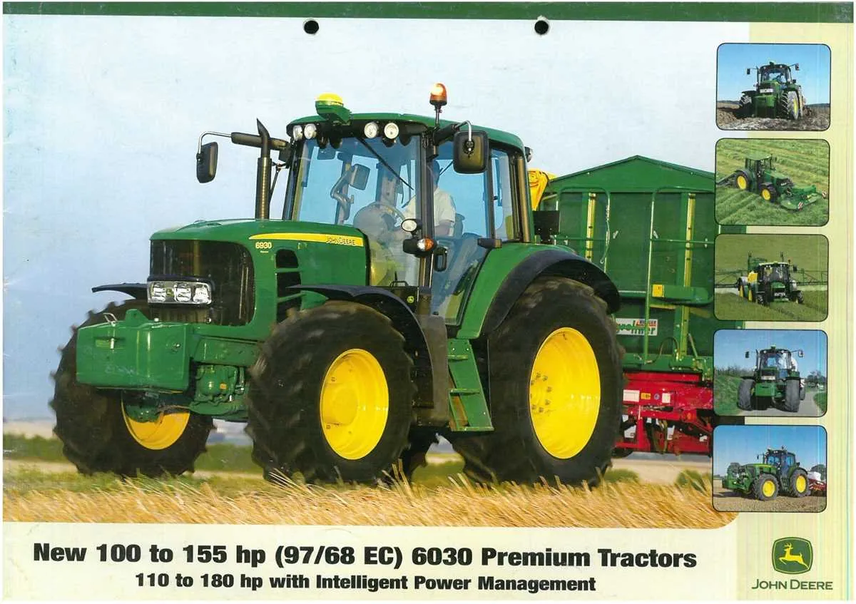 6330 john deere tractor specs