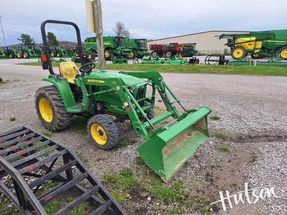 john deere 3038e with front end loader specs