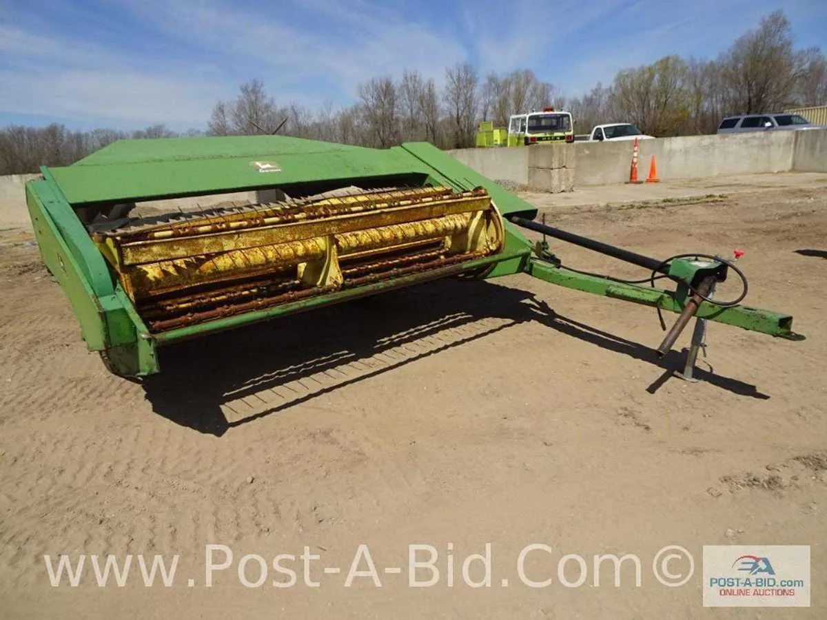 john deere 1209 haybine specs