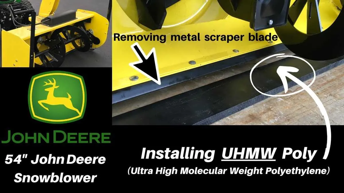 john deere 54 snowblower specs