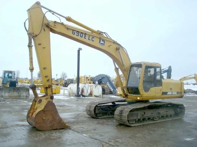 john deere 690 excavator specs