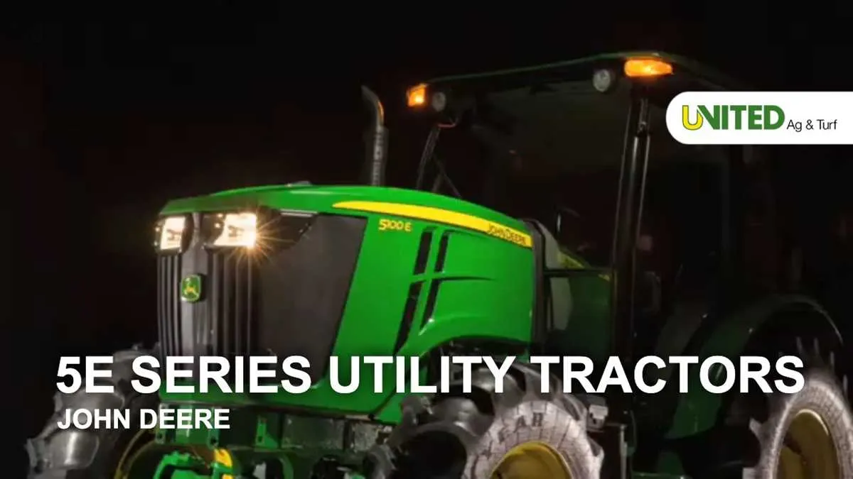 john deere 5100e tractor specs