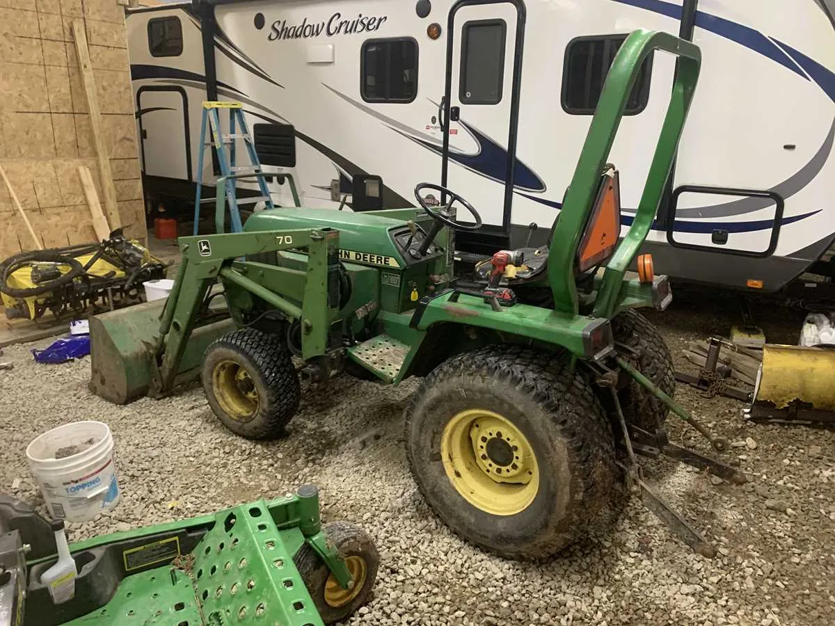john deere 755 garden tractor specs