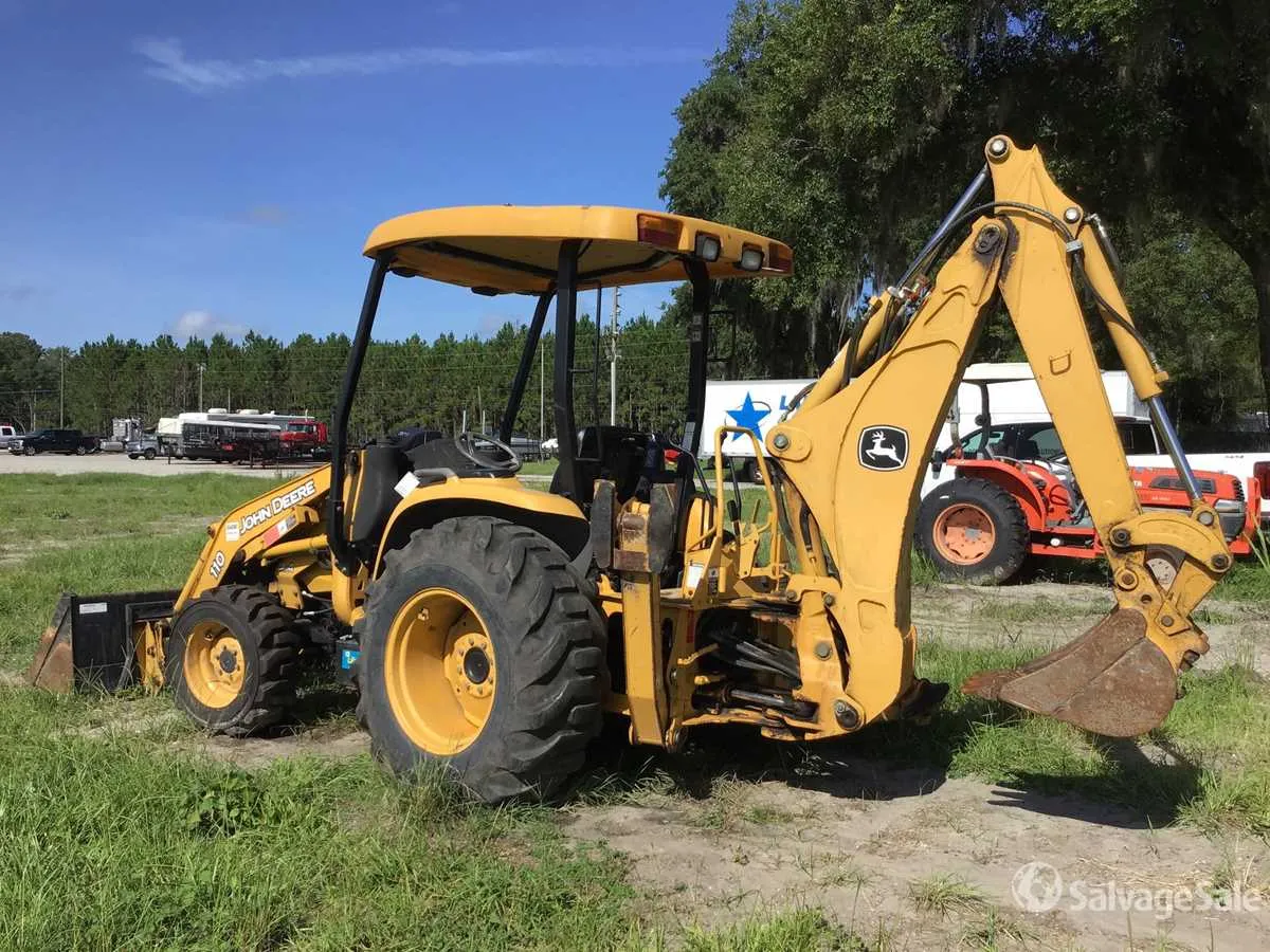 john deere 110 backhoe specs