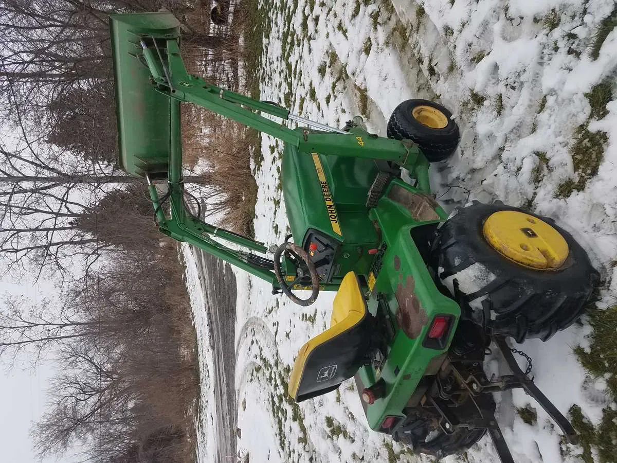 john deere 430 bucket specs