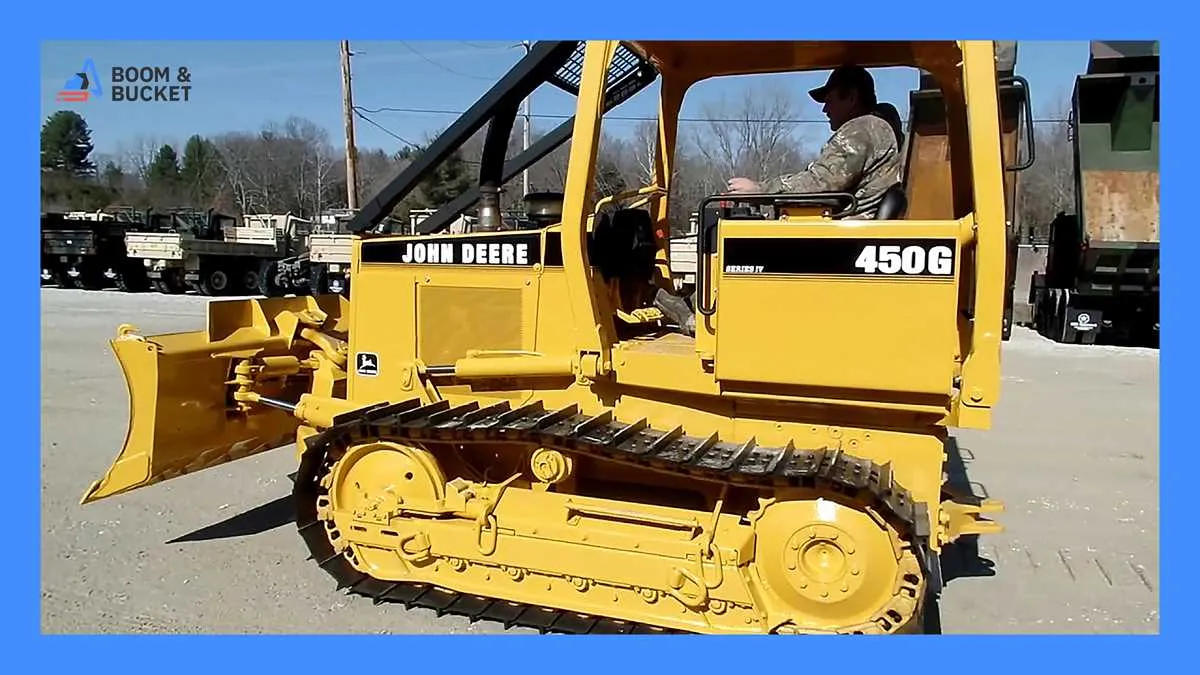 years of manufacture for john deere 450 dozer specs