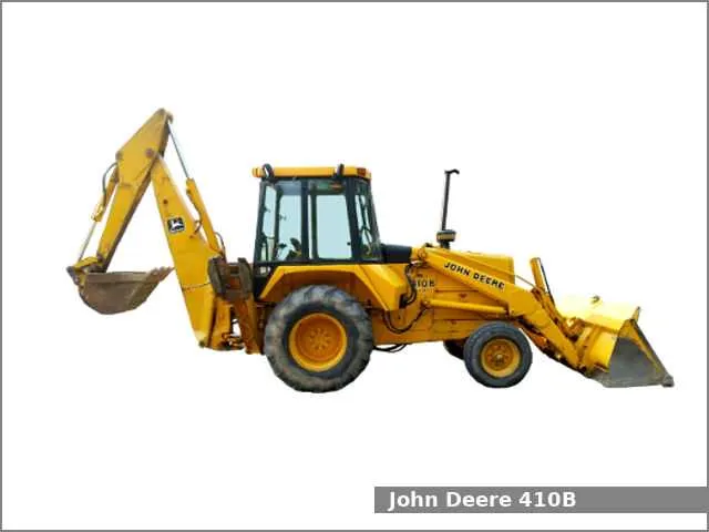 john deere 410 b backhoe specs