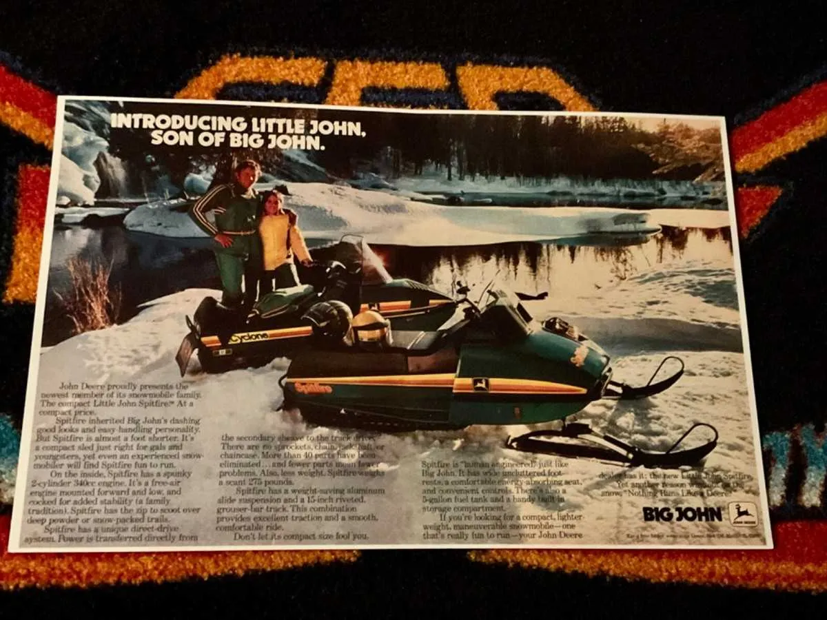 1980 john deere spitfire specs