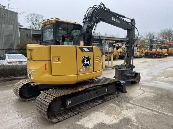 john deere 75d track excavator specs