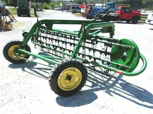 john deere hay rake specs