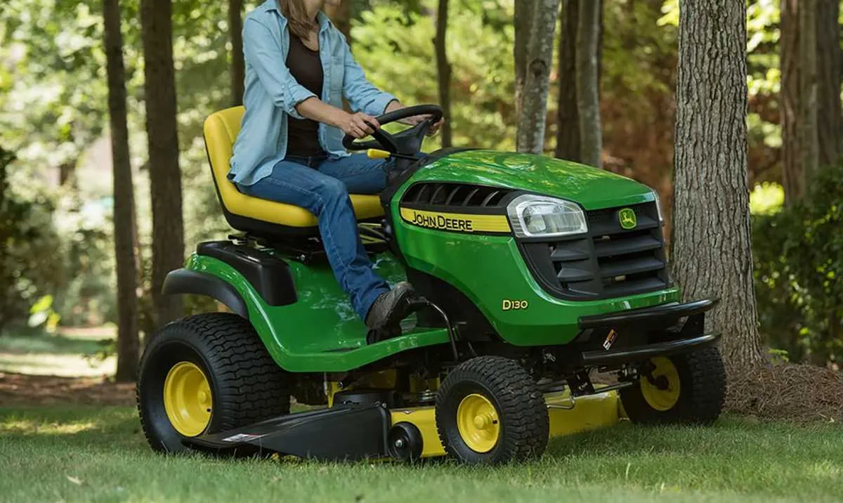 john deere 130 mower specs