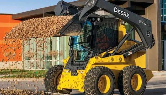 john deere 333g specs weight