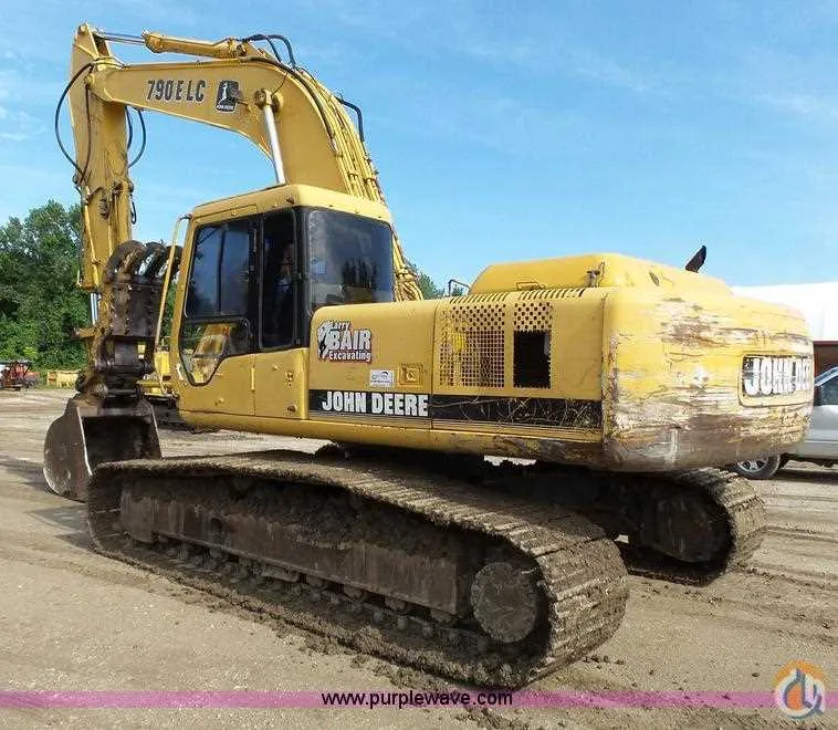 john deere 790 specs excavator