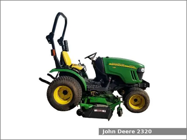 john deere 2320 fluid specs