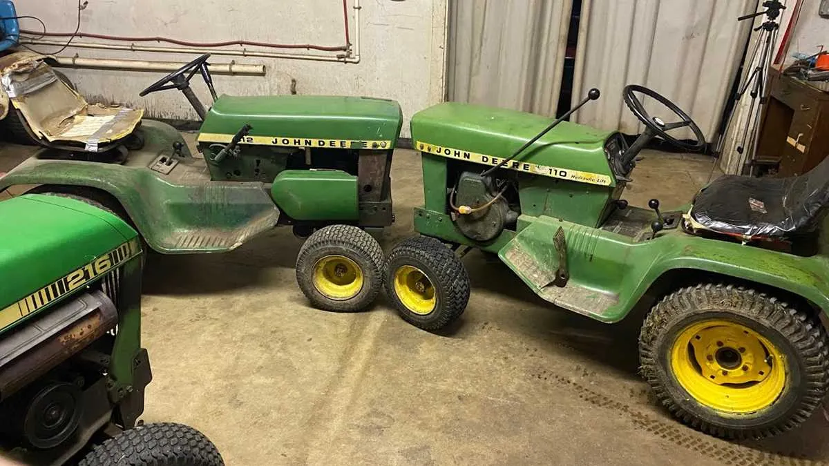 john deere 112 tractor specs