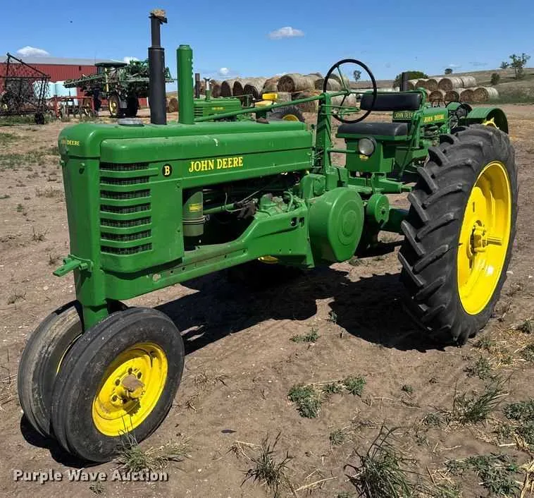 john deere b tractor specs