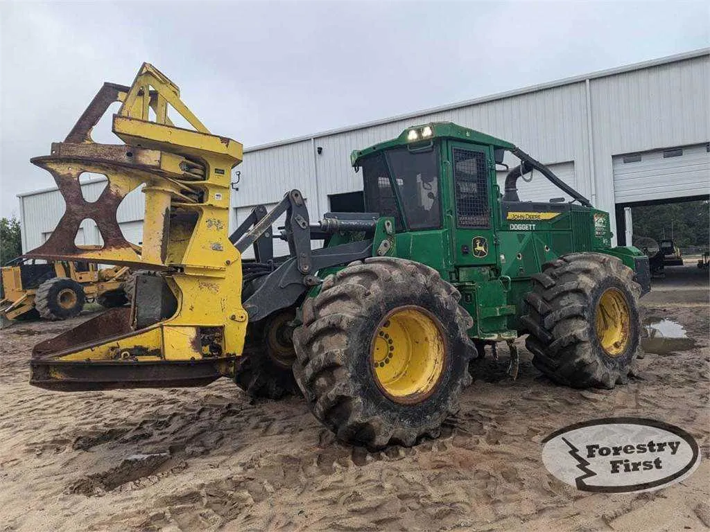 2008 john deere 843 feller buncher specs