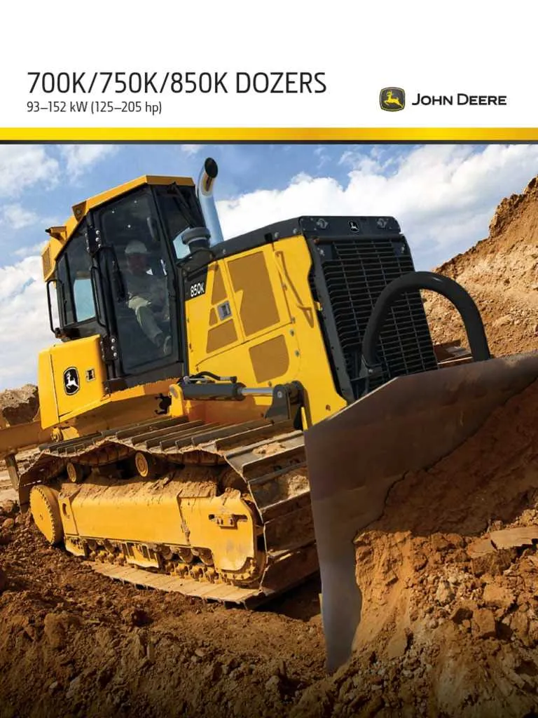 john deere 750c dozer specs