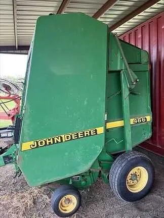 john deere 466 round baler specs
