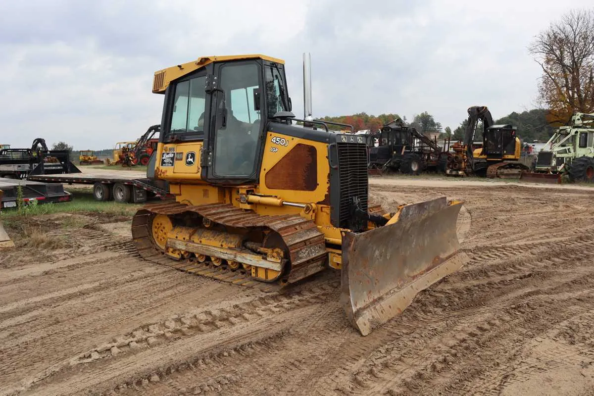 john deere 450j lgp dozer specs