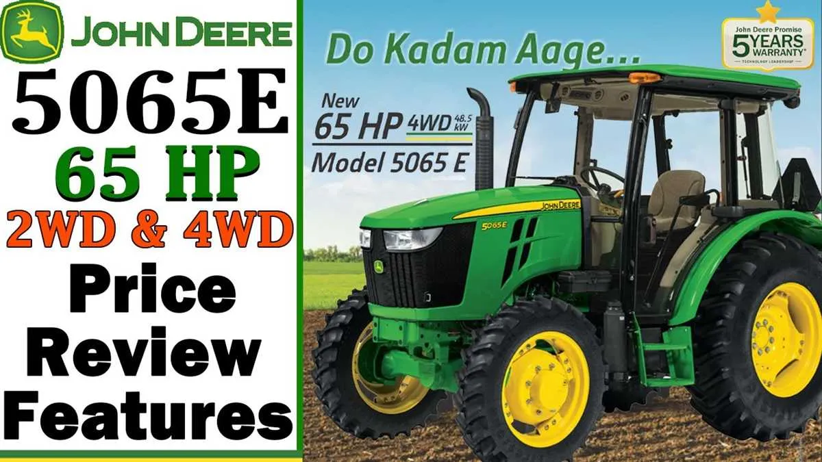 specs john deere 5065e