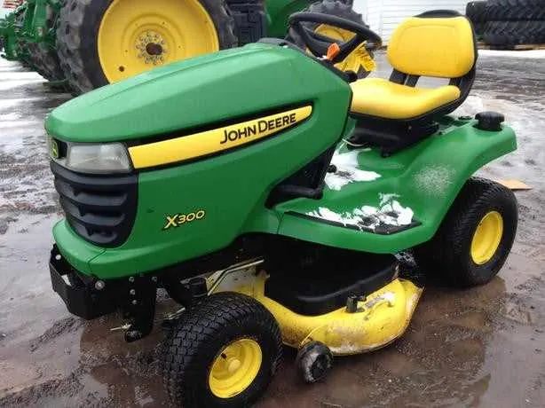 john deere x300 spec