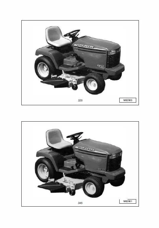 john deere 325 tractor specs