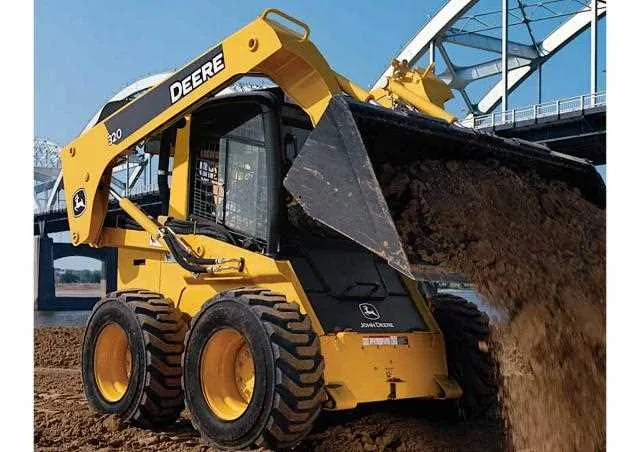 john deere 332d forks specs
