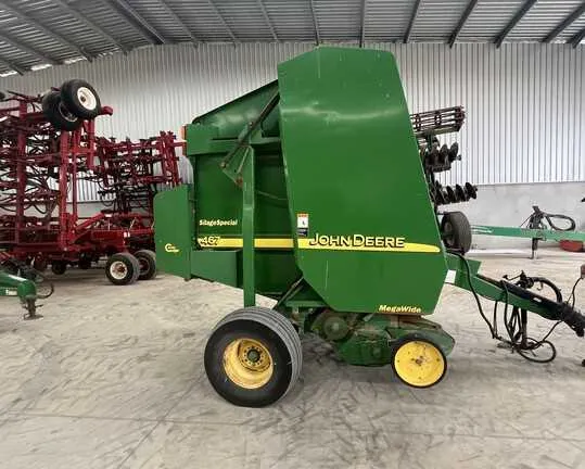467 john deere round baler specs